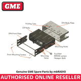 GME MK004 DIN MOUNTING CRADLE SUIT TX2700 TX4500S