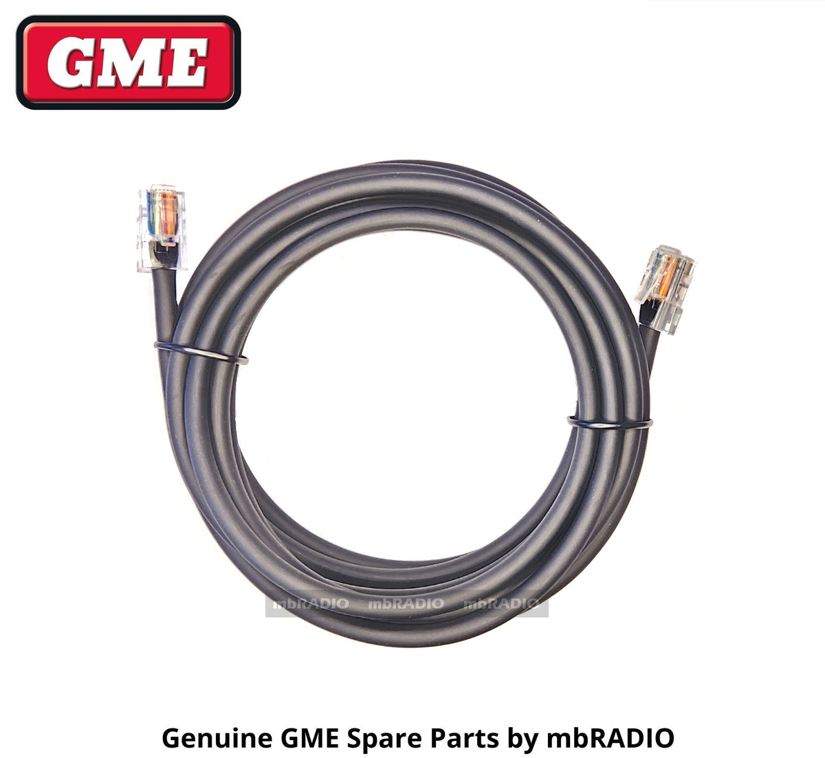 GME LE104 HEAVY DUTY MICROPHONE EXTENSION CABLE, 3 METRES *OPTIONAL CO mbRADIO