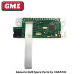 GME FRONT PANEL PCB, LCD & BUTTONS TX4400 **80CH VERSION ONLY**