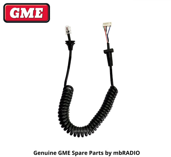 GME MICROPHONE CURLY CORD MC405 27MHz CB Radios Only