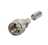 MINI UHF(M) CONNECTOR SUIT RG58, CRIMP TYPE