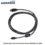 UNIDEN USDS100, UBCD436PT, UBCD536PT USB CHARGE / PROGRAMMING CABLE, 2M LONG