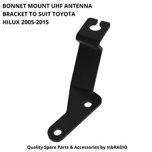 BONNET MOUNT UHF ANTENNA BRACKET TO SUIT TOYOTA HILUX 2005-2015