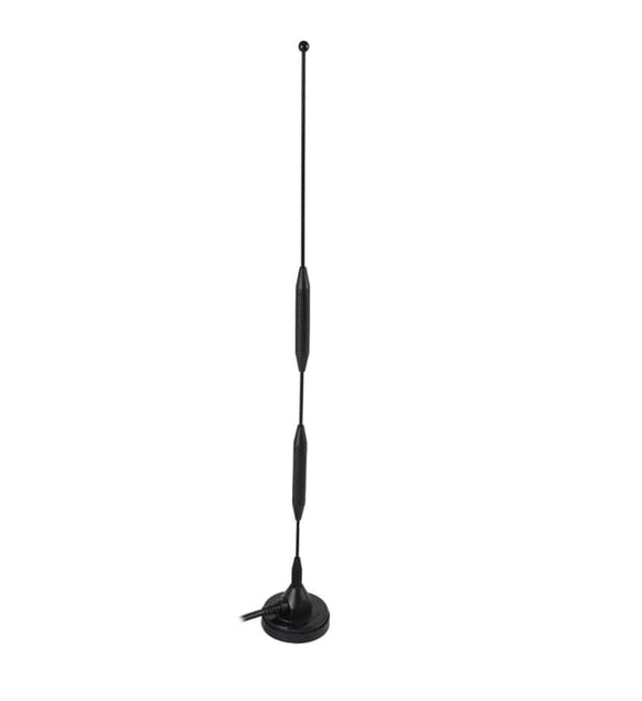 MOBILE PHONE ANTENNA, Next-G 850 / 3G / 4G LTE 5dB,  MAGNETIC BASE, 4M CABLE, FME(F), SMA(M) ADAPTOR