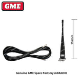 GME AE4201 2.1dBi GROUND INDEPENDENT ANTENNA & LEAD, OPTIONAL PL259 ADAPTOR