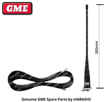GME AE4202 4dBi FLEXI GROUND INDEPENDENT ANTENNA WITH LEAD, OPTIONAL PL259 ADAPTOR
