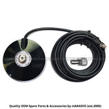 SO239 MAGNETIC BASE, INTEGRATED MBC/SO239, 4.5M COAX, PL259 ADAPTOR