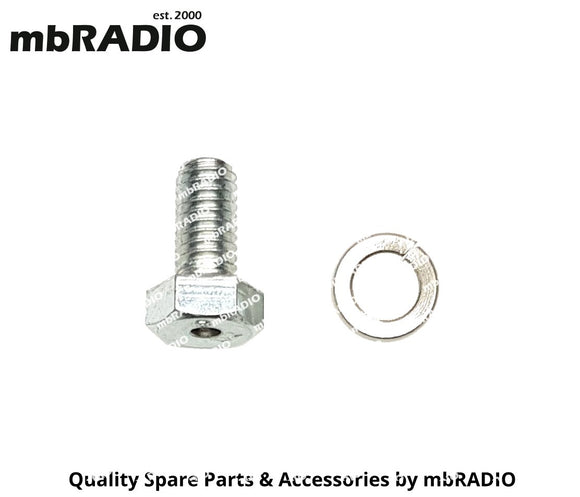 GME ANTENNA BOLT & WASHER SUIT AS001 AS004 SILVER SPRING