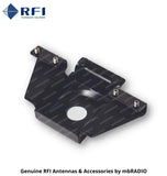 RFI BLACK TRUNK OR BONNET LIP MOUNT