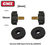 GME CA45R GIMBAL KNOB SMALL *OPTIONAL RUBBER WASHER* (2PK)