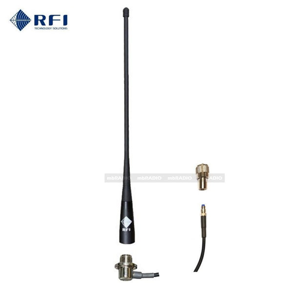 RFI CD34-71-53 UHF 4DBI CD34 MOPOLE ANT (477MHZ) MBC 5M  TERM FME(F) UHF(A)