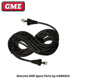 GME LE107 8 PIN MICROPHONE EXTENSION CABLE,  6 METRES *OPTIONAL ADAPTOR