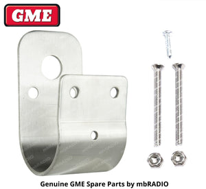 GME MB102SS 45MM WRAP AROUND BULL BAR BRACKET - STAINLESS STEEL