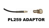 SO239 MAGNETIC BASE, INTEGRATED MBC/SO239, 4.5M COAX, PL259 ADAPTOR