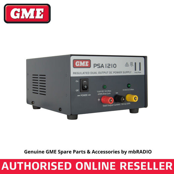 GME PSA1210 13.8V (11A PEAK) REGULATED LINEAR POWER SUPPLY