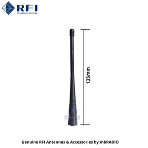 RFI SW125 UHF 1/4 WAVE (470-490) UHF CB ANTENNA