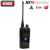 GME XRS-660 XRS™ CONNECT COMPACT 5 WATT IP67 UHF GPS CB HANDHELD RADIO