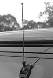 RFI UHF ON-GLASS ANTENNA (380-474MHz), COUPLING BOX, 5M CABLE, NOT TERMINATED