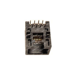 GME 8 PIN MOUNT MIC SOCKET (90° RIGHT ANGLE PCB ) TX3420 TX3340 TX3350 TX3520 TX3540 TX3550S XRS330C XRS370C