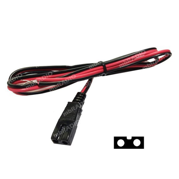 2 PIN DC FUSED POWER LEAD FOR CB RADIO