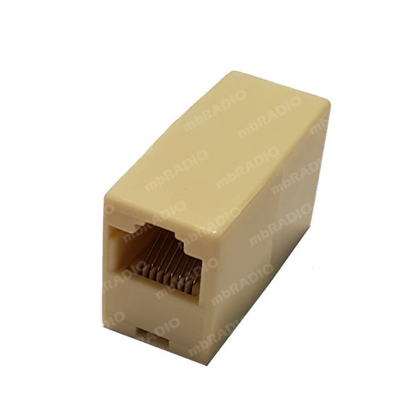 8 PIN (RJ45) JOINER / ADAPTOR FOR MICROPHONE OR RADIO HEAD EXTENSION