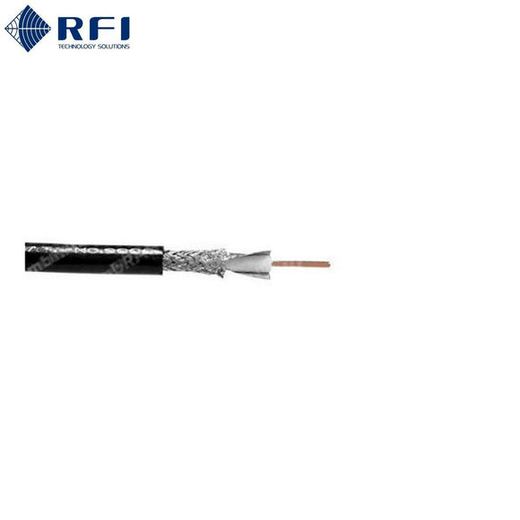 RG58 CellFoil® RFI (9006) COMMERCIAL GRADE, DUAL SHIELDED, SOLID COPPER CENTRE