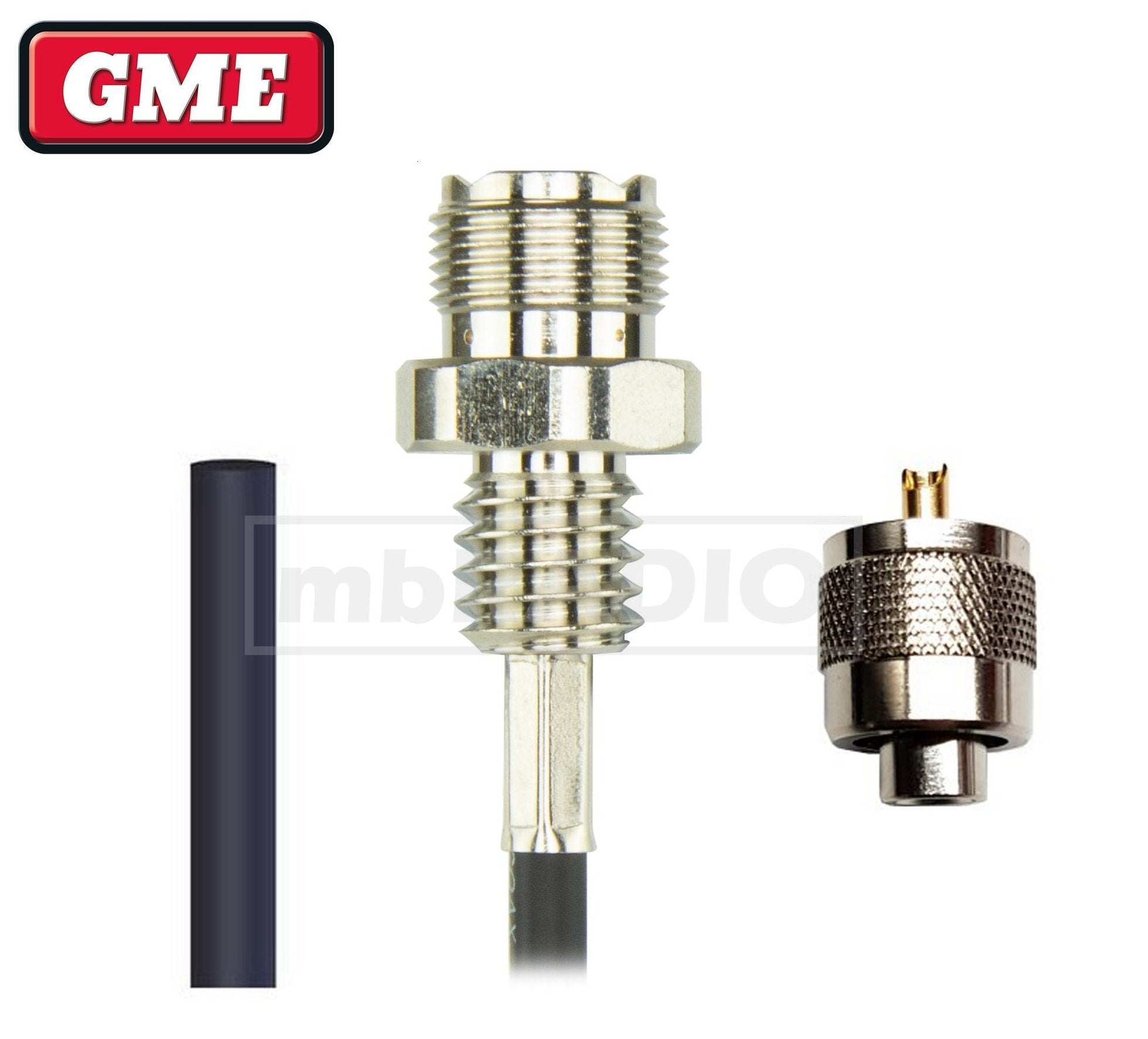 GME ABL004 ANTENNA BASE & LEAD WITH PL259 CONNECTOR TO SUIT