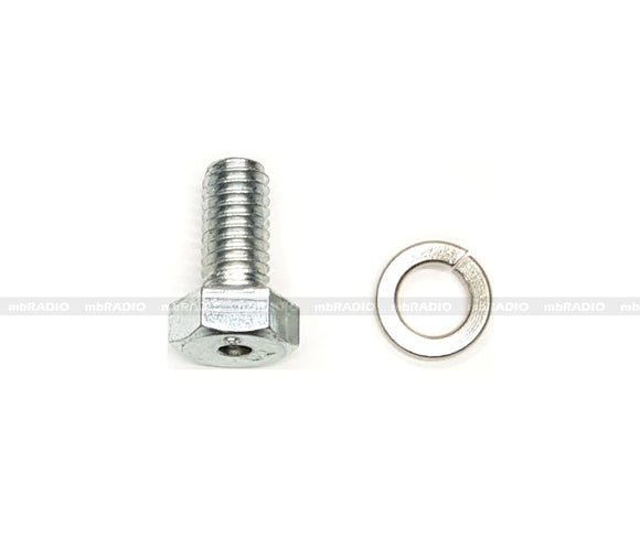 GME ANTENNA BOLT & WASHER SUIT AS001 AS004 SILVER SPRING