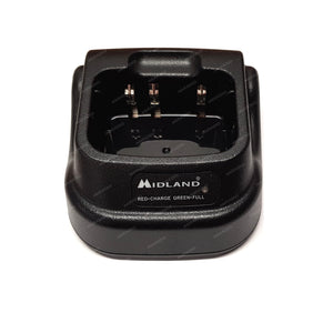 MIDLAND G15 G18 DESKTOP CHARGE CRADLE WITH OPTIONAL POWER SUPPLY