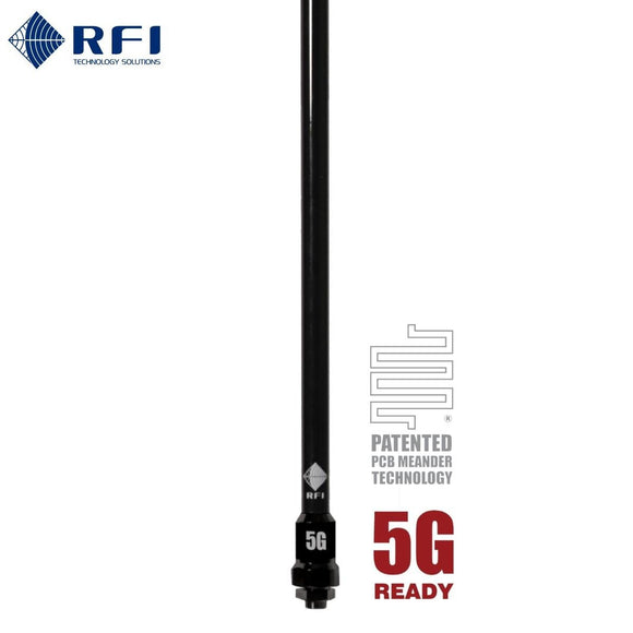 RFI CD8294 3G / 4G / 5G LTE 5DBi COLLINEAR ANTENNA (698-3800 MHz), 5M, SMA(M)