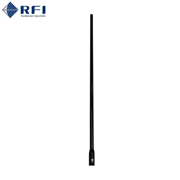 RFI CDQ5000-B-WHIP Q-Fit® UHF CB, 5dBi COLLINEAR ANTENNA WHIP ONLY, BLACK