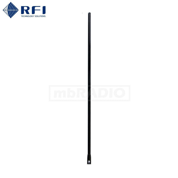 RFI CDR5000-B-WHIP UHF 5dBi COLINEAR ANTENNA (CB 477MHz) WHIP ONLY BLACK