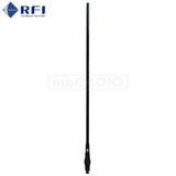 RFI CDR5000-B UHF 5dBi COLLINEAR ANTENNA (CB 477MHz), 5M COAX, FME(F) + UHF PL259 ADAPTOR *BLACK*