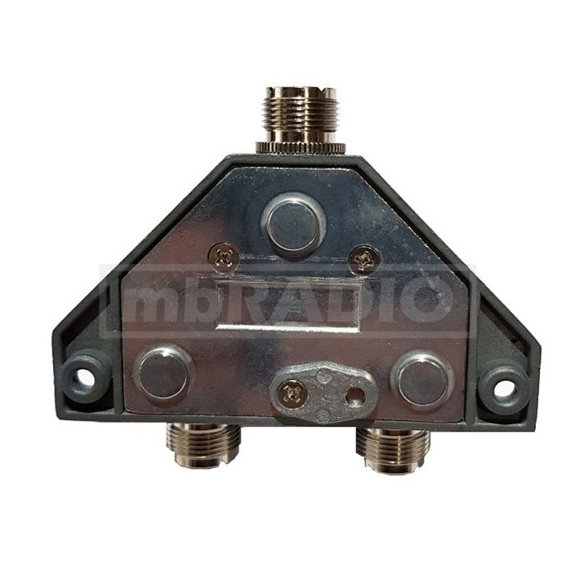 CX201U DIE-CAST 2-WAY ANTENNA SWITCH HF/VHF/UHF UP TO 600MHZ – mbRADIO