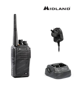 MIDLAND G15A 16CH 5 WATT COMMERCIAL UHF IP67 HANDHELD 450-520MHz
