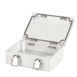 ABS IP66 Enclosure with Clear Cover 175 x 125 x 75mm