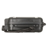 Black Waterproof ABS Plastic Case 180 x 120 x 42mm