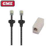 GME LE103 6 PIN MICROPHONE EXTENSION CABLE, 8 METRES *OPTIONAL ADAPTOR