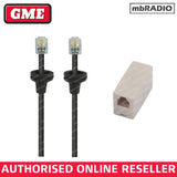 GME LE102 6 PIN MICROPHONE EXTENSION CABLE, 5 METRES *OPTIONAL ADAPTOR