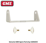 GME MB016 WHITE MOUNTING BRACKET *OPTIONAL GIMBAL KNOBS