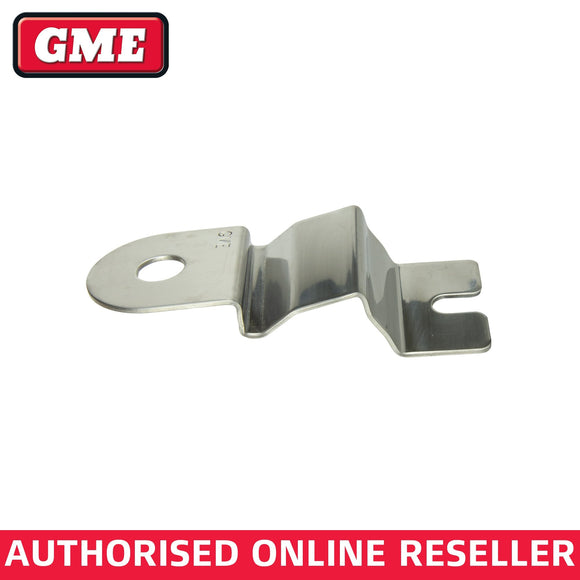 GME MB050 FORD RANGER MKII LATE 2015+ RHS GUARD MOUNT, 2mm STAINLESS STEEL