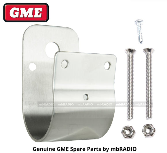 GME MB105SS 76MM WRAP AROUND BULL BAR BRACKET - STAINLESS STEEL