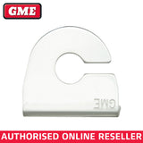 GME MB415SS "L" BRACKET 2.5MM STAINLESS STEEL WITH CABLE SLOT