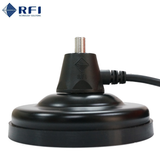 RFI MAGNETIC BASE, INTEGRATED 5/16" THREAD, 5M LOW LOSS COAX, OPTIONAL CONNECTORS