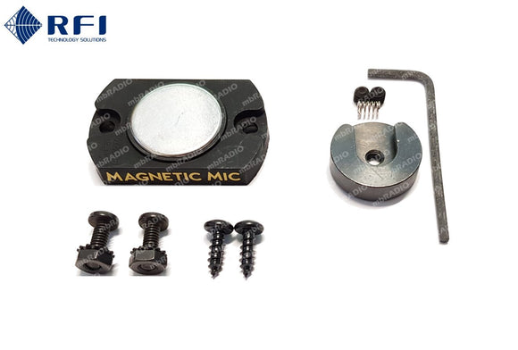 RFI MAGNETIC MICROPHONE HOLDER WITH BOLLARD CLIP