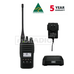 GME TX6600PRO 5 WATT IP67 UHF PRO CB HANDHELD RADIO